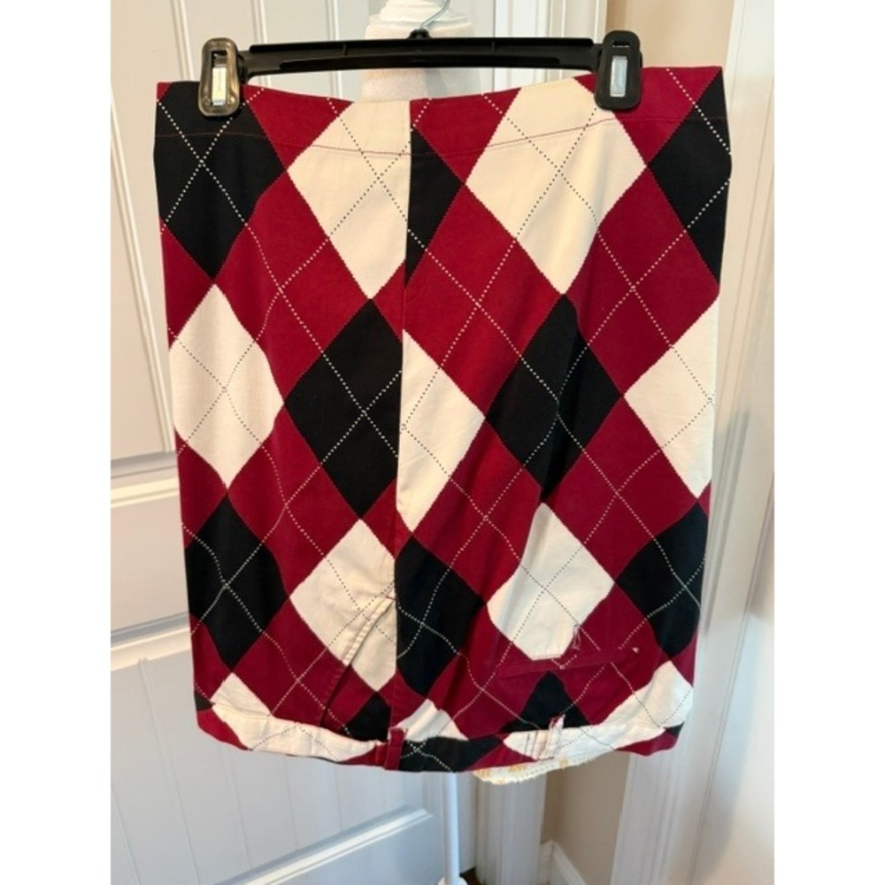 Loudmouth Golf South Carolina Gamecocks Argyle Shorts Garnet Black White Mens 48